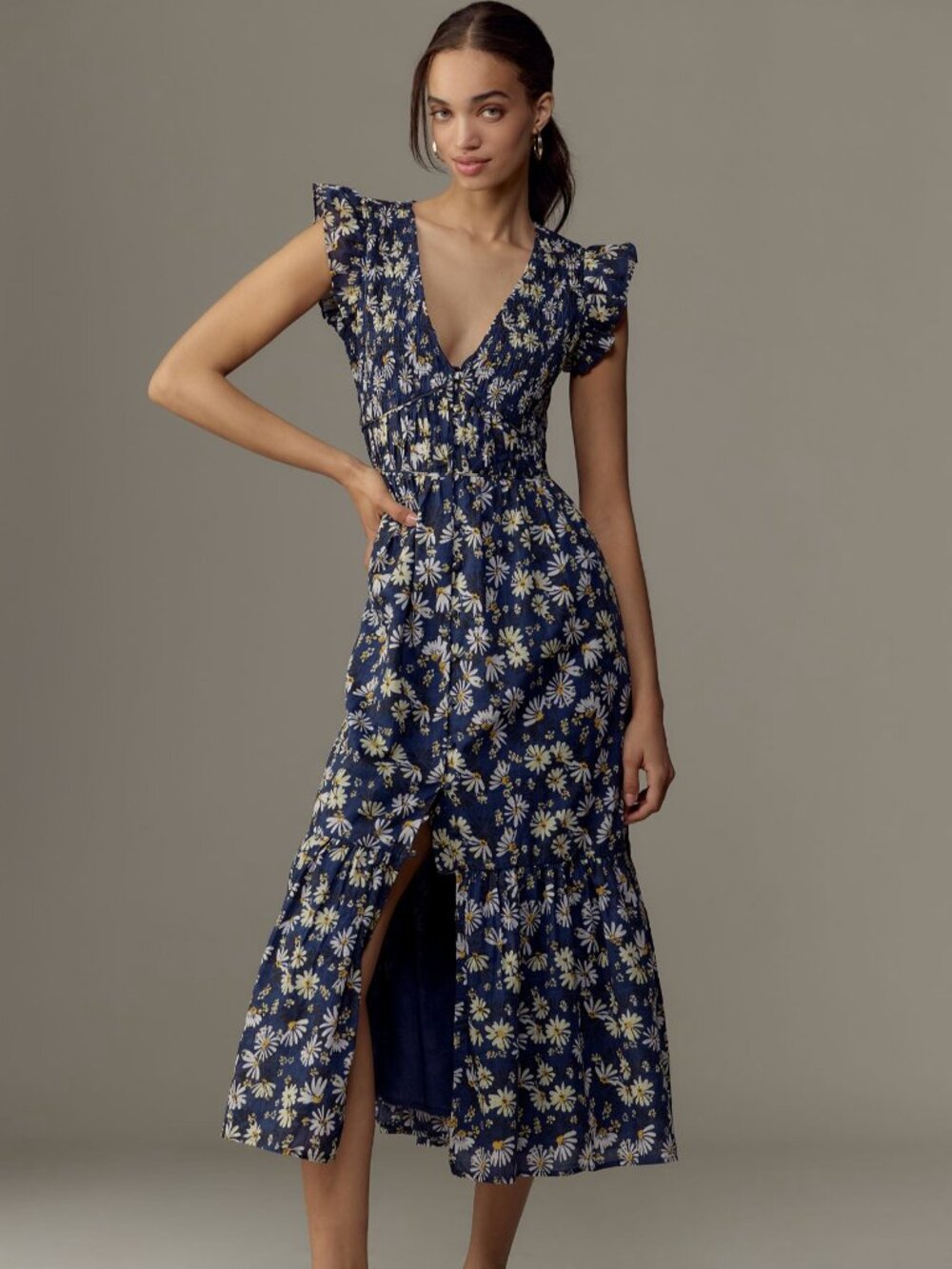 NWT The Peregrine Midi Dress by Anthropologie